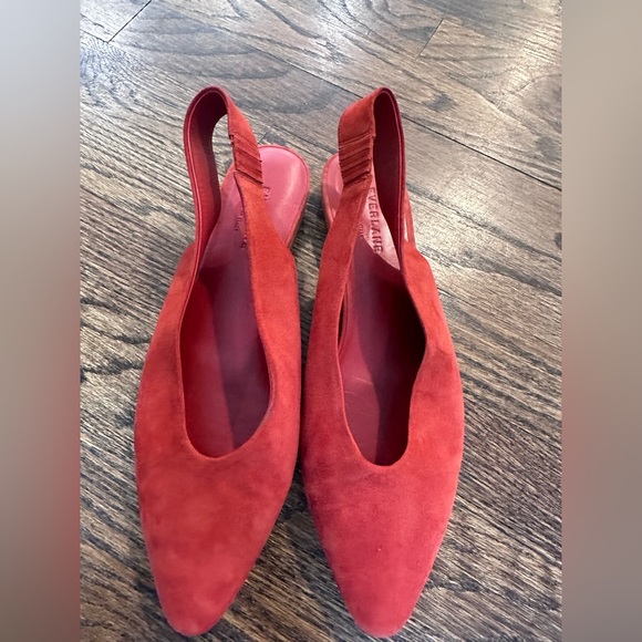 Everlane Shoes - Everlane Coral The V Slingback Pointed Toe Flats size 9.5